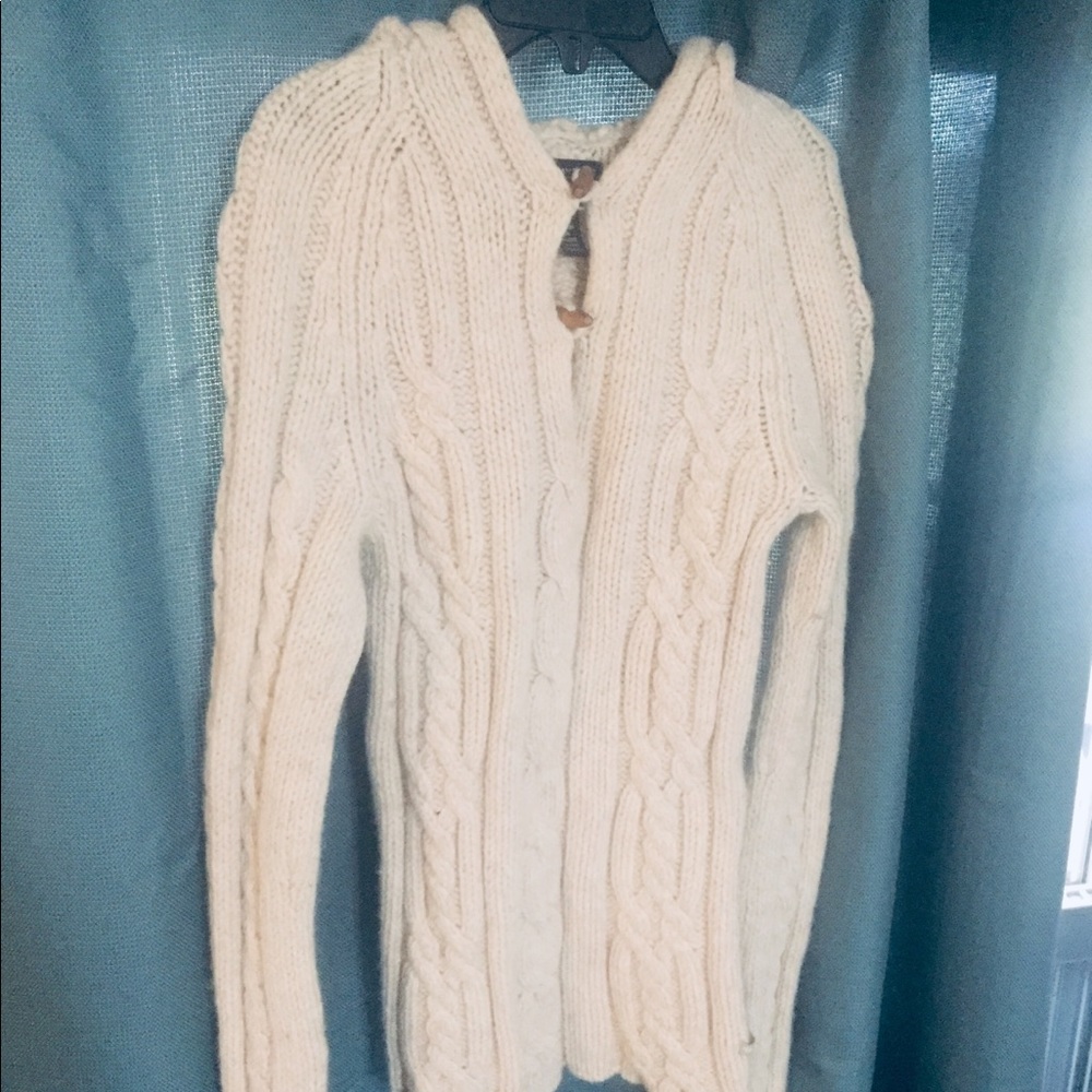 SOLD American Eagle XSmall Lambswool hooded sweater